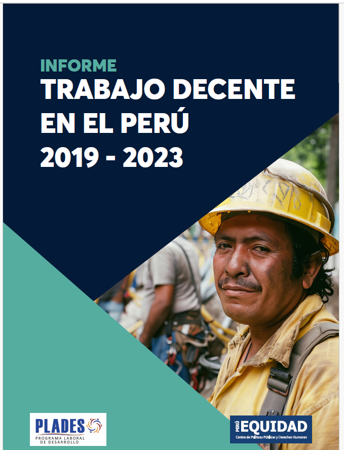 Portada de Informe-Trabajo-Decente 2019-2023 Perú