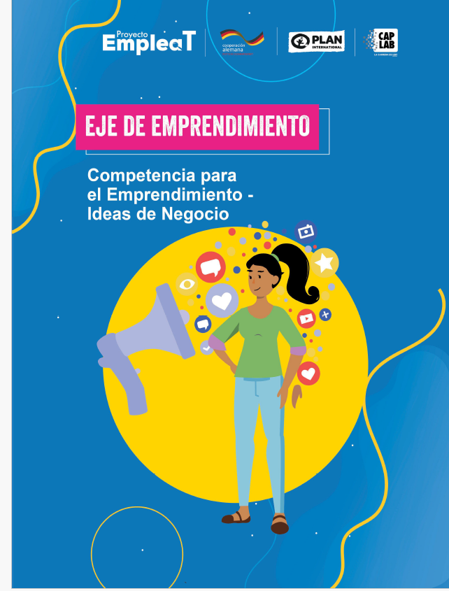 Portada de Competencias Para el Emprendimiento Ideas de Negocios. Perú