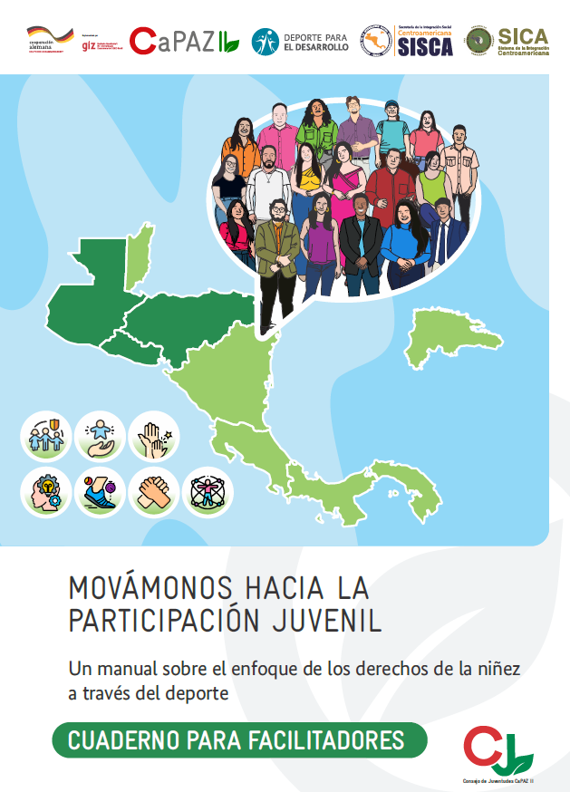 Portada de Movámonos hacia la participación juvenil-Cuaderno para facilitadores