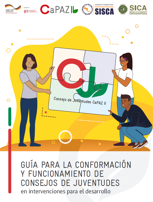 Portada de Guía para la conformación y funcionamiento de consejos de juventudes